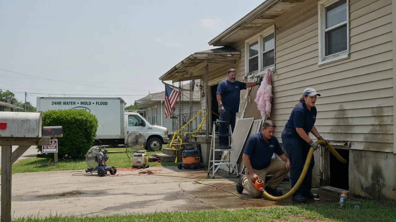 Water Damage Repair in Moundville, AL near me